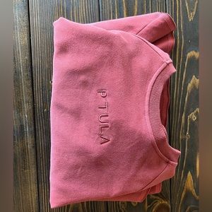 P’tula Cropped Crewneck